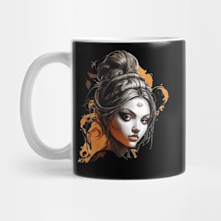 Autumn girl Mug